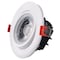 Designers Fountain 4 inch White 3000K Canless Remodel Directional Gimbal Integrated LED Recessed Light Kit EV490112WH30 - alternate 4